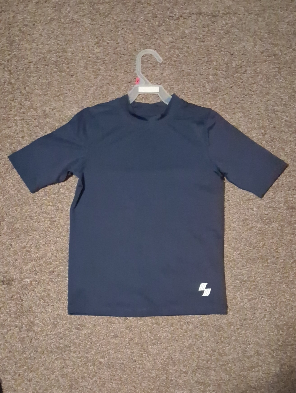 Kids Navy Blue Swim Rashguard
